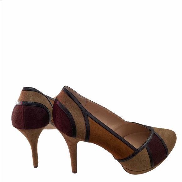 Graceland Women’s Suede Pointed Toe Pumps EU 41 - Picture 3 of 7